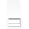 Ekena Millwork 3-in. W x 6-in. D x 6-in. H Imperial Architectural Grade PVC Knee Brace BRCP03X06X06IMP - alternate 6